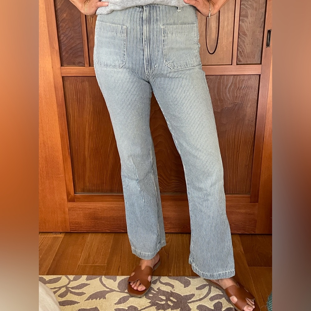 Doen maritime hickory stripe Jean - Picture 5 of 10